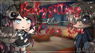 Babysitting the ceos son  Gacha Life  GLMM  Gacha Life Mini Movie [upl. by Maximilien997]