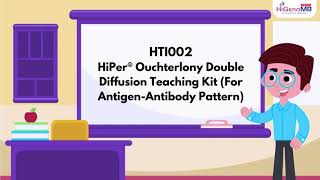 HiPer® Ouchterlony Double Diffusion Teaching Kit For AntigenAntibody Pattern  HTI002 [upl. by Jenei]