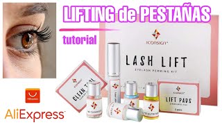 Tutorial LIFTING de PESTAÑAS LASH LIFT EYELASH  rizado de pestañas en casa  ISINAPIOLINA [upl. by Zorina991]