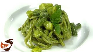 PASTA AL PESTO GENOVESE con patate e fagiolini velocissima e buonissima Ricette estive veloci [upl. by Tristam581]