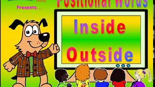 Positional Words  INSIDE OUTSIDE [upl. by Chet]