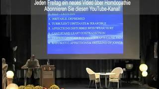 Homöopathie bei Krebs und anderen schweren Pathologien  10 DVDs Kongress 2010 [upl. by Ellednahs19]