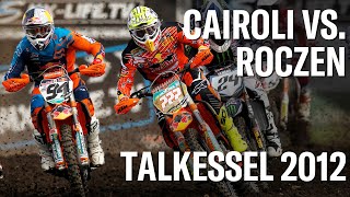 Ken Roczen vs Antonio Cairoli battle MX1world championship final round Talkessel circuit [upl. by Nowaj]