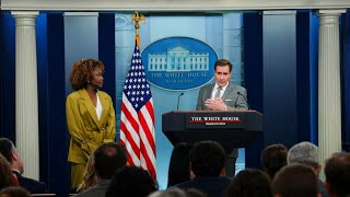 LIVE Press Briefing by Press Secretary Karine JeanPierre and John Kirby [upl. by Meghan653]