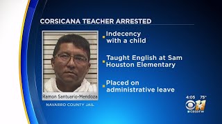 3rd Grade Teacher In Corsicana ISD Arrested For Indecency With A Child [upl. by Zurc]