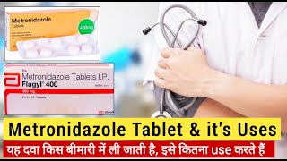 Metronidazole tablets 400 mg  flagyl 400mg tablets  metrogyl tablet kis kaam aati hai  metrogyl [upl. by Zacharie]