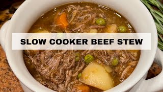 Slow Cooker Beef Stew [upl. by Selohcin]