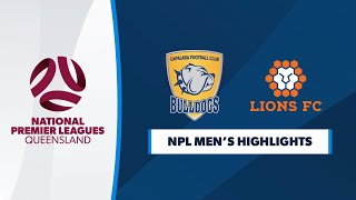 NPL Mens R2  Capalaba FC vs Lions FC Highlights [upl. by Sevy]