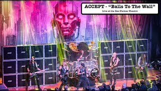 ACCEPT  quotBALLS TO THE WALLquot Live at the Des Plaines Theatre [upl. by Ainaznat300]