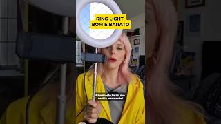 Dica de RING LIGHT para iluminação para vídeos mktdigital [upl. by Gardell]