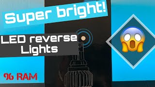 Diesel LED reverse lights Review [upl. by Sitoeht]