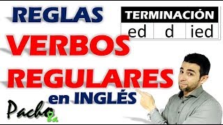 Las 5 reglas para la terminación ED que debes aprender  Verbos Regulares  Clases inglés [upl. by Aelem]