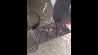 secrets of welders cutting pipes howtowelding stickwelding stickweldingsquaretube welding [upl. by Ajax28]