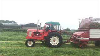 1982 v 2017 Pottinger  Nuffield vs DeutzFahr Silage HD [upl. by Nydia]