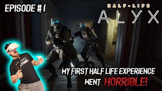 My 1st HalfLife Experience went HORRIBLE  VR Meta Oculus Quest 2 [upl. by Enelcaj716]