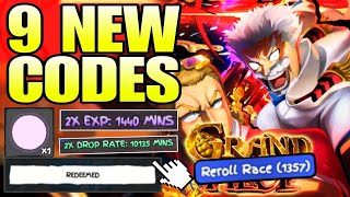 NEW CODES ALL WORKING CODES IN GRAND PIECE ONLINE 2024 NOVEMBER ROBLOX GPO CODES [upl. by Infield]