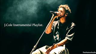 Chill JCole Instrumental Playlist [upl. by Kaja]