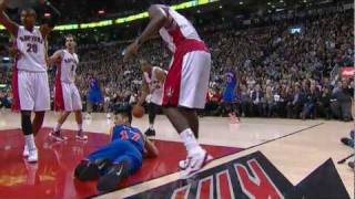 HD Jeremy Lin 27pts 11ast Knicks vs Raptors 2142012 [upl. by Cayla]