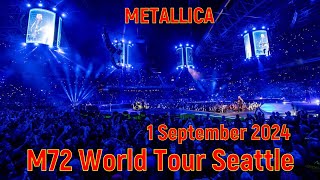 V426 METALLICA live  Night 2  M72 World Tour  Lumen Field Seattle  1 Sept 2024  Full 4K [upl. by Lorrie]