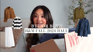 HampM FALL HAUL 2024  Fall staples and trends you dont want to miss this season [upl. by Sardse]