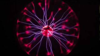 Plasma Ball 360 Lightning Globe powers a HUGE fluorescent bulb  Incredible Science [upl. by Lirbaj]