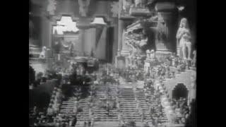 The Fall of Babylon from INTOLERANCE D W Griffith 1916 [upl. by Aver]