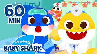 🏥Dr Baby Shark Im Sick  Compilation  Baby Shark Stories  Baby Shark Official [upl. by Zenger]