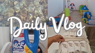 Daily Vlog🌟 Mare🌊 pulizie🫧 e casa🏡 lavatrice costumi e teli mare detersivi fantastici [upl. by Dielle]