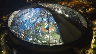 Tropicana Field roof RIPPED off what happens to the Rays [upl. by Winni451]