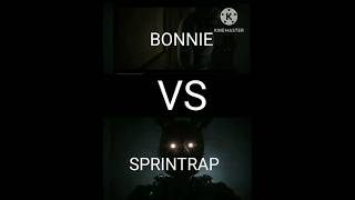 Bonnie vs Springtrap fnaf fnaffight fnaf2 fnafedit shorts fnafmovie [upl. by Colleen889]