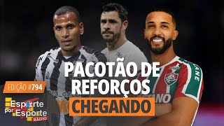 SANTOS ESTÃ PRÃ“XIMO DE CONTRATAR MEIAS E LATERAIS  LIVE [upl. by Gail]