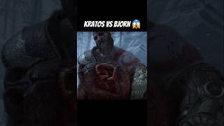 Kratos vs Bjorn ours godofwarragnarok godofwar kratos bjorn gaming clips fyp [upl. by Warrenne258]