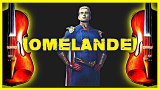 Homelander Theme Violin Sheet Music [upl. by Wesle]