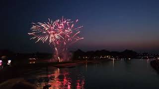 Vuurwerk Deventer Zomerkermis 2023 8K [upl. by Aydidey]