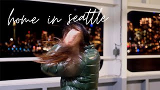 week in my life in seattle  hot yoga new restaurants winter nights reunions  dec 2023 vlog [upl. by Llerdnek]