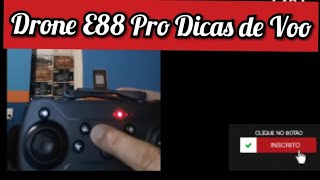 Dicas de Voo Drone E88 Pro Muito Fácil [upl. by Libove613]