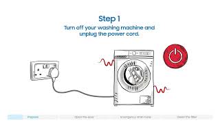 How to Fix a 5C or 5E Error on Samsung Washing Machine [upl. by Ihsar]