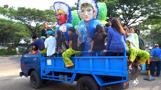 Ondel Ondel Takbiran Idul Fitri Keliling Naik Mobil [upl. by Eirrek]