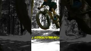 Rocking the fat bike on the MTB trails mtb shorts fatbike [upl. by Eidassac]