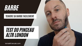 TEINDRE SA BARBE sans se rater  test en direct du pinceau ALTR London [upl. by Atnauqal169]