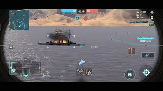 World of warships Blitz Komsomolets [upl. by Brookhouse]