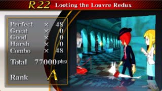 Rhythm Thief R22 Looting the Louvre Redux All Perfects 100 [upl. by Harret]