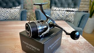 24 твин ПГ Афигенный Краткий обзор на обновленную катушку Shimano 24 Twin Power 4000PG [upl. by Ahsinej]