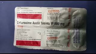 Xoxe 500 Tablet  Cefuroxime Axetil Tablets Ip 500mg  Xoxe Tablet  Xoxe 500mg Tablet Uses Benefits [upl. by Espy]