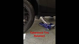 Cybertruck Tire Rotation [upl. by Saw]