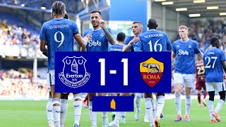 EVERTON 11 AS ROMA  Preseason highlights [upl. by Demakis]