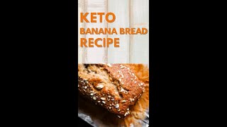 Keto Diet Banana Bread Recipe shorts [upl. by Seidel]