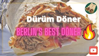 Best Dürüm Döner in Berlin  Turkish Dürum  Berlin Kebab Wrap [upl. by Lebaron]