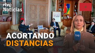 MARRUECOSESPAÑA ALBARES asegura que quotla RELACIÓN está en el MEJOR MOMENTO de su HISTORIAquot  RTVE [upl. by Relyhcs325]