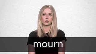 How to pronounce MOURN in British English [upl. by Aneloaup]